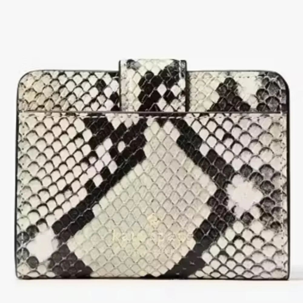 Kate Spade KF542 Phoebe Snake Embossed Small Card Holder